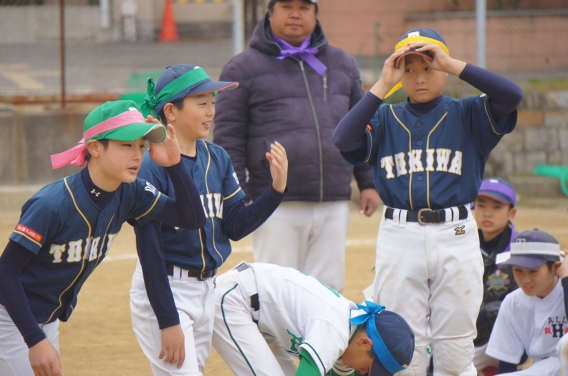 6年生お別れ運動会（阿倍野区少年軟式連盟）